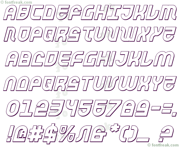 Trek Trooper 3D Italic