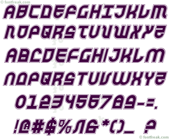 Trek Trooper Academy Italic