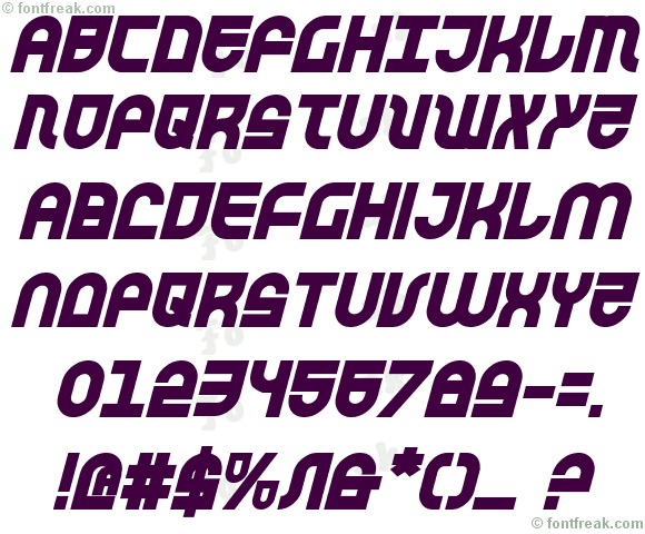 Trek Trooper Bold Italic