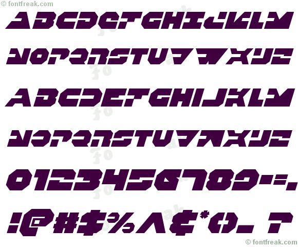 Trigger Man Italic