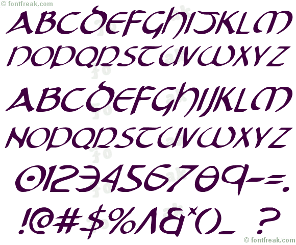 Tristram Italic