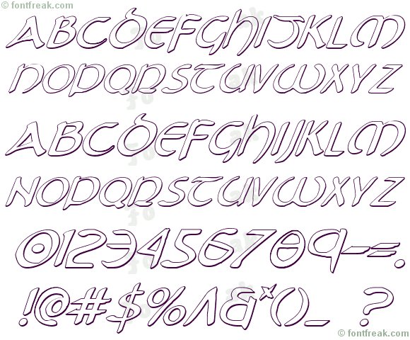 Tristram Shadow Italic