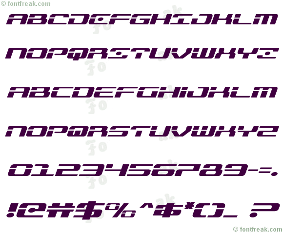 Troopers Expanded Italic