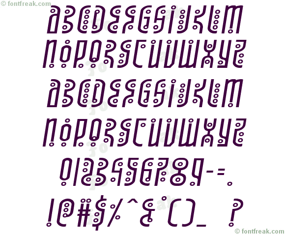 Underground Rose Expanded Italic