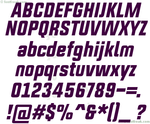 Upbolters New Italic