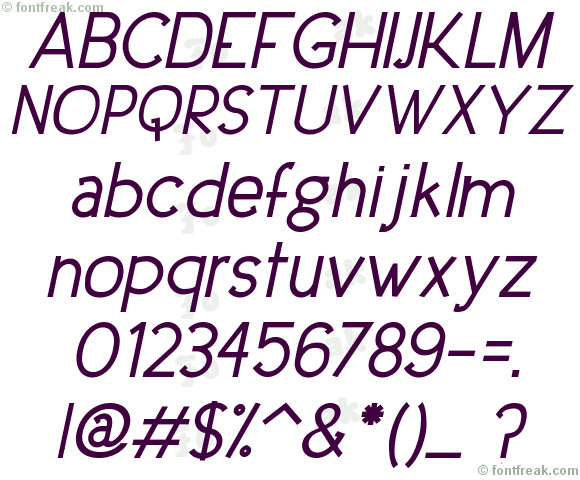 Urban Elegance Bold Italic