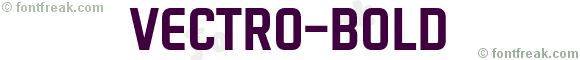 VECTRO-Bold