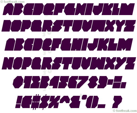 VX Rocket Condensed Italic