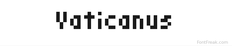 Vaticanus font preview