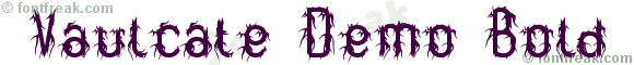 Vaulcate Demo Bold