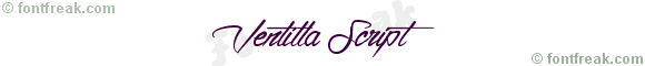 Ventilla Script