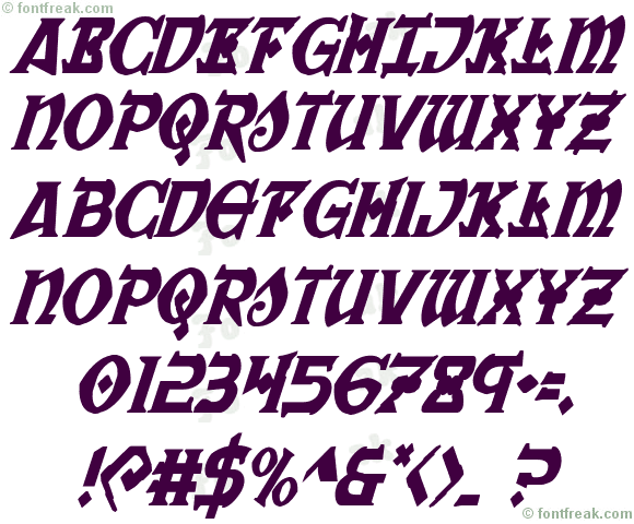 War Priest Condensed Italic