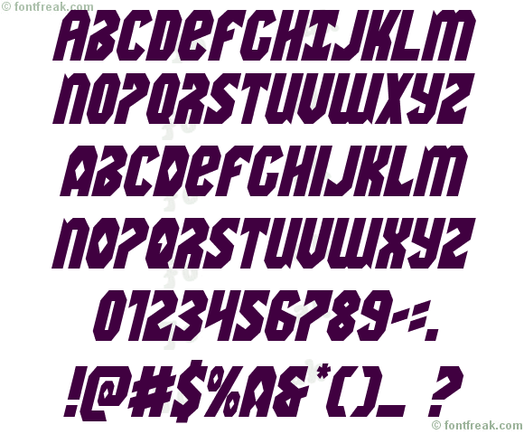 Warrior Nation Italic