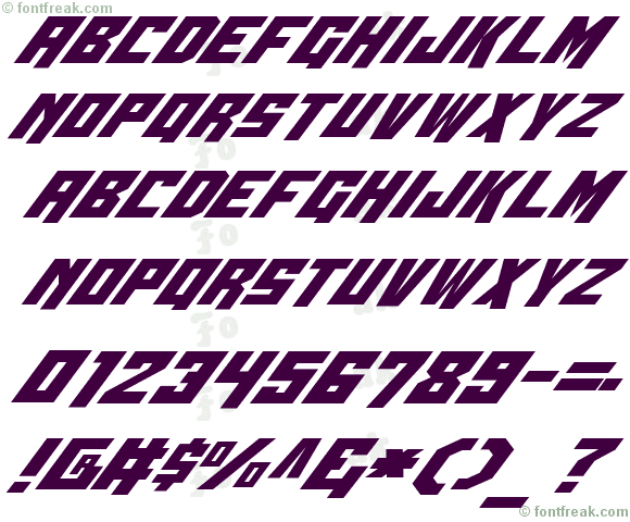 Whiskey Bravo Victor Italic