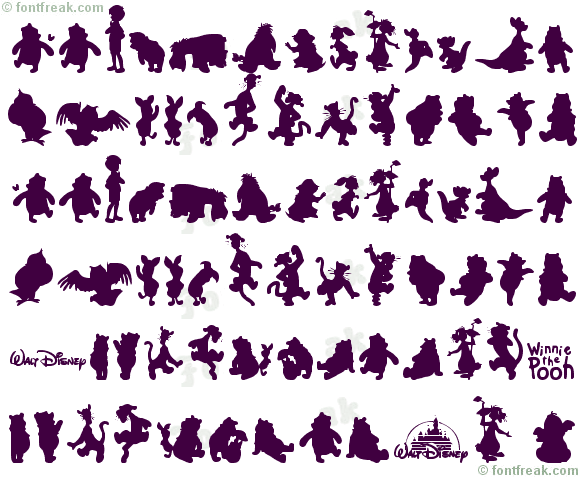 Winnie Silhouettes