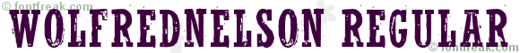 WolfredNelson Regular