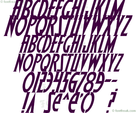 Wolf's Bane Italic