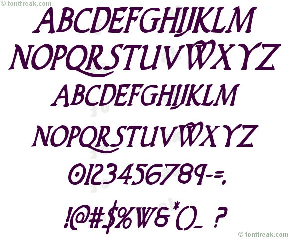Woodgod Bold Condensed Italic