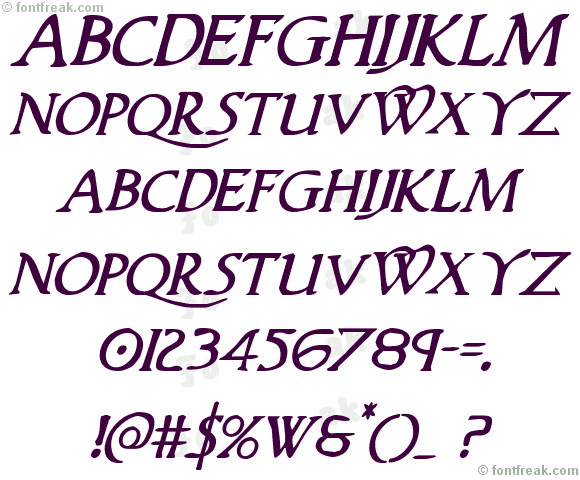 Woodgod Italic