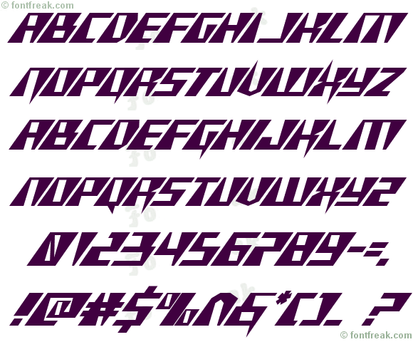 X-Racer Italic