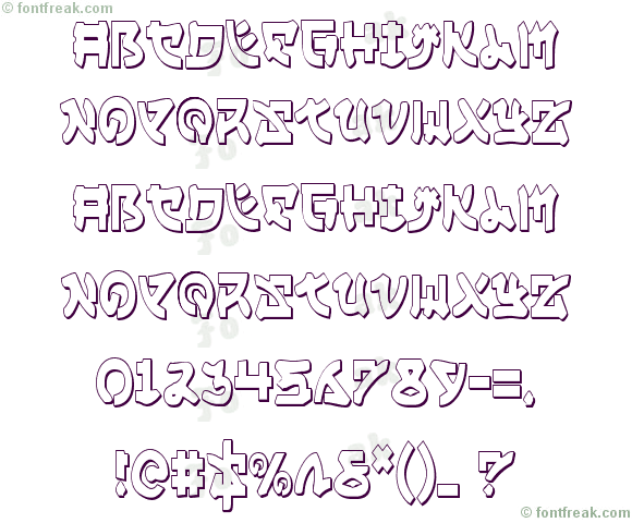 Yama Moto Condensed 3D