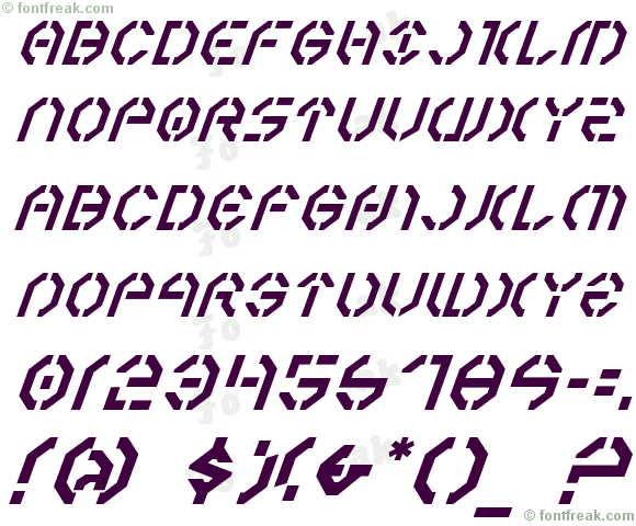 Year 3000 Italic