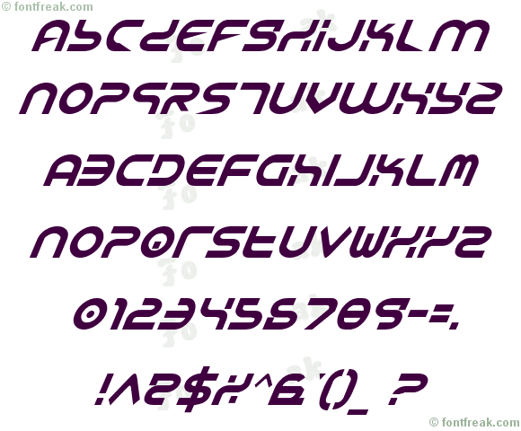 Yukon Tech Italic