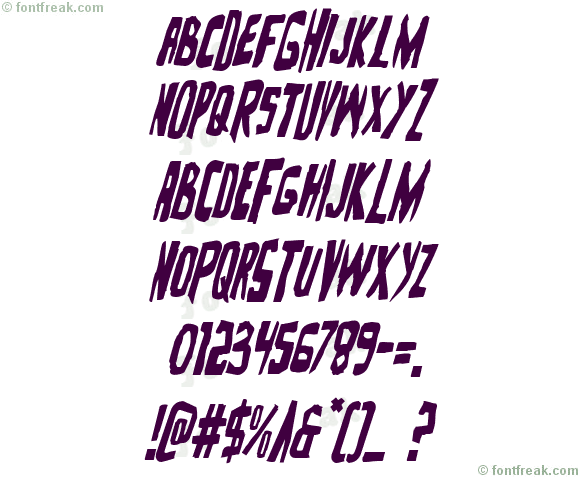 Zakenstein Condensed Italic