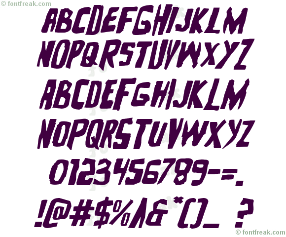 Zakenstein Expanded Italic