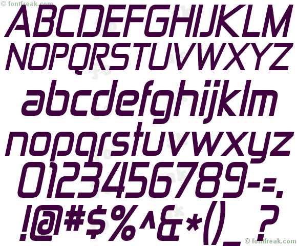 Zekton Bold Italic