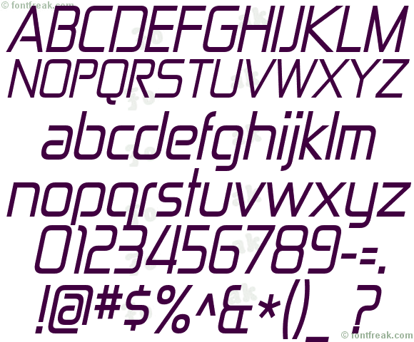 Zekton Italic